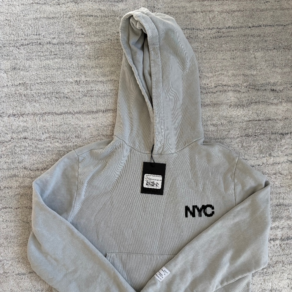 Bandit Running - NYCM '25 Capsule - Unisex Cotton Fleece Cropped Hoodie - $110
